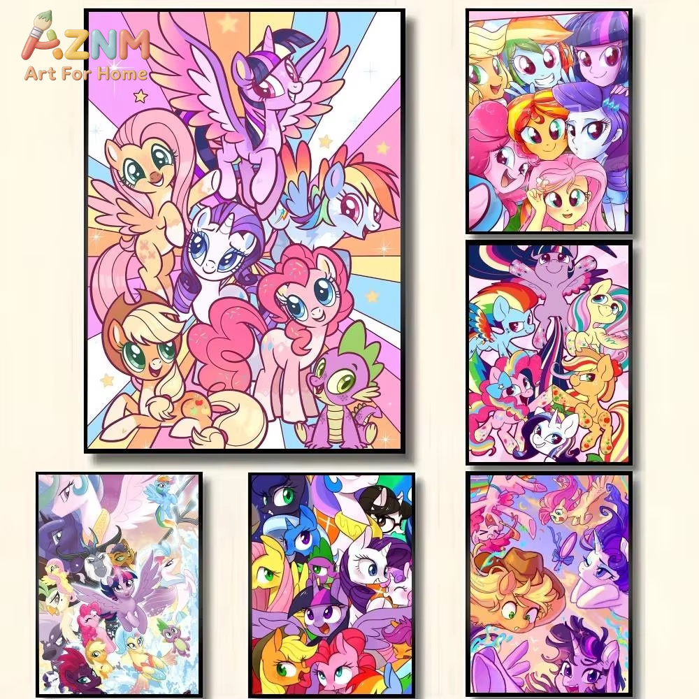 Resin Art Wall - Pósteres de dibujos animados de My