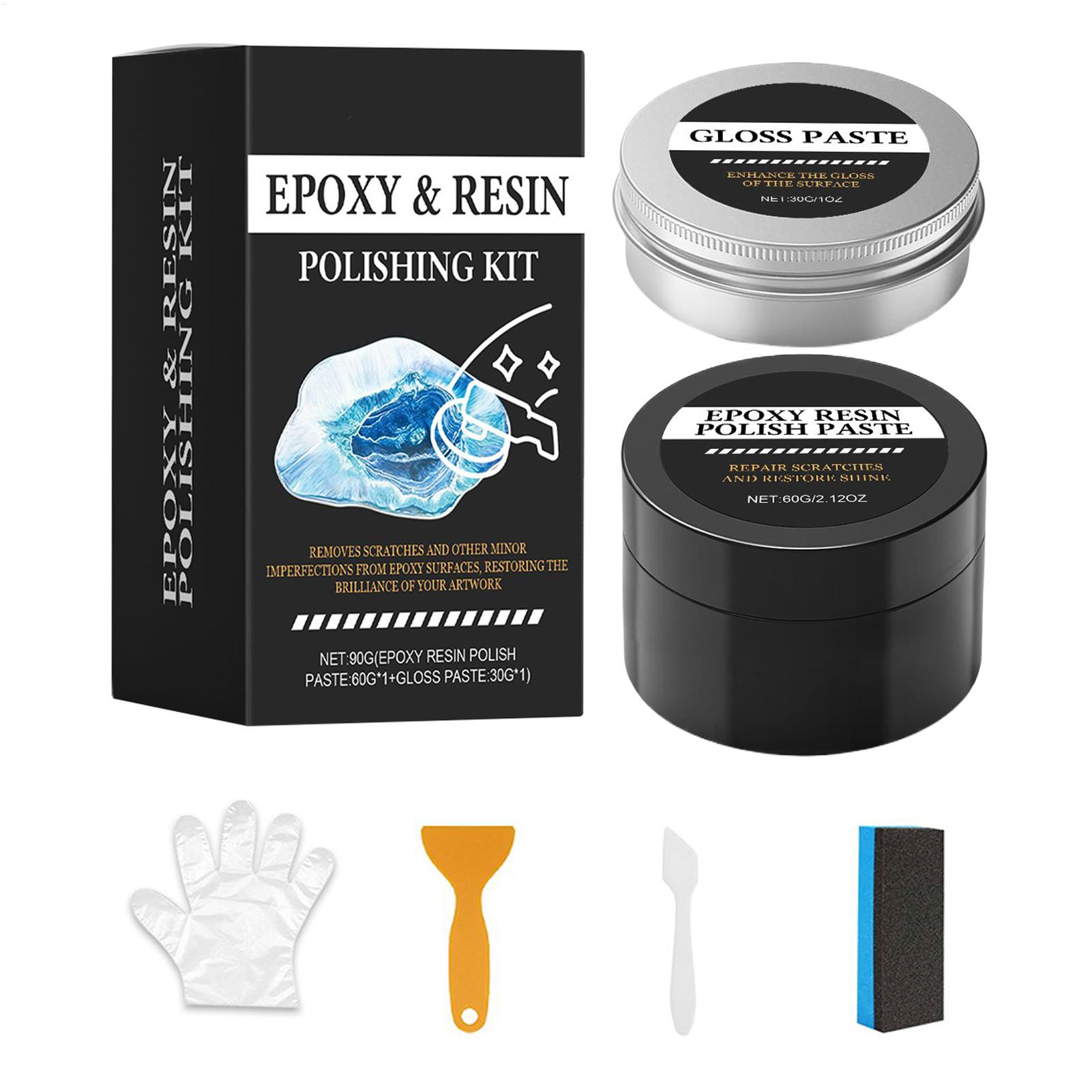 Resin Art Kit - Pasta de pulido de alto brillo