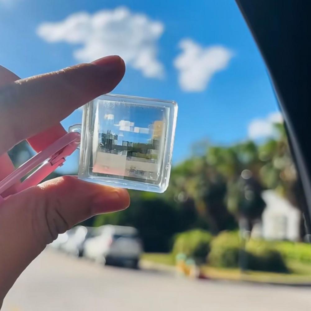 Resin Art Keychain Design - Colgante de acrílico estilo pixel para