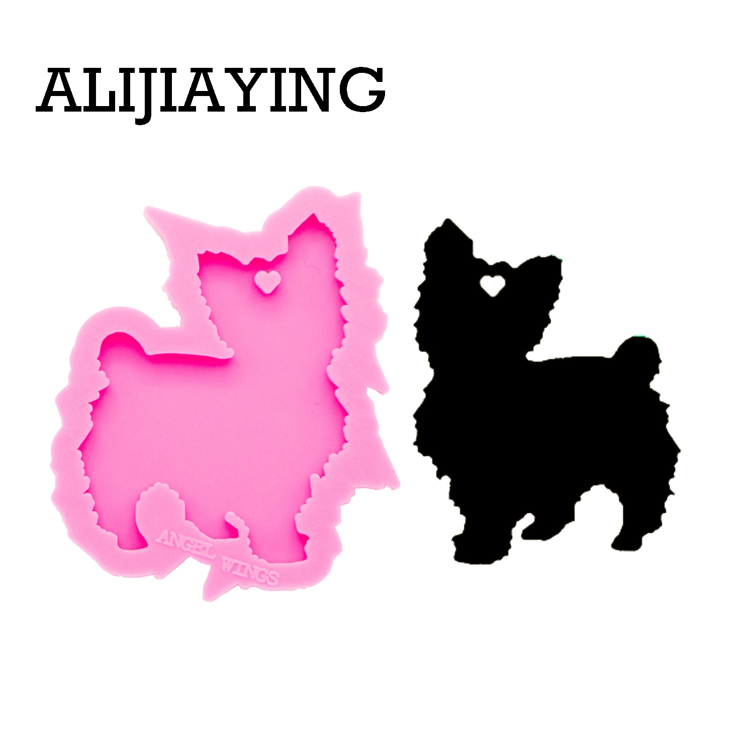 Resin Art Keychain Design - DY0264-Molde de silicona de resina epoxi,