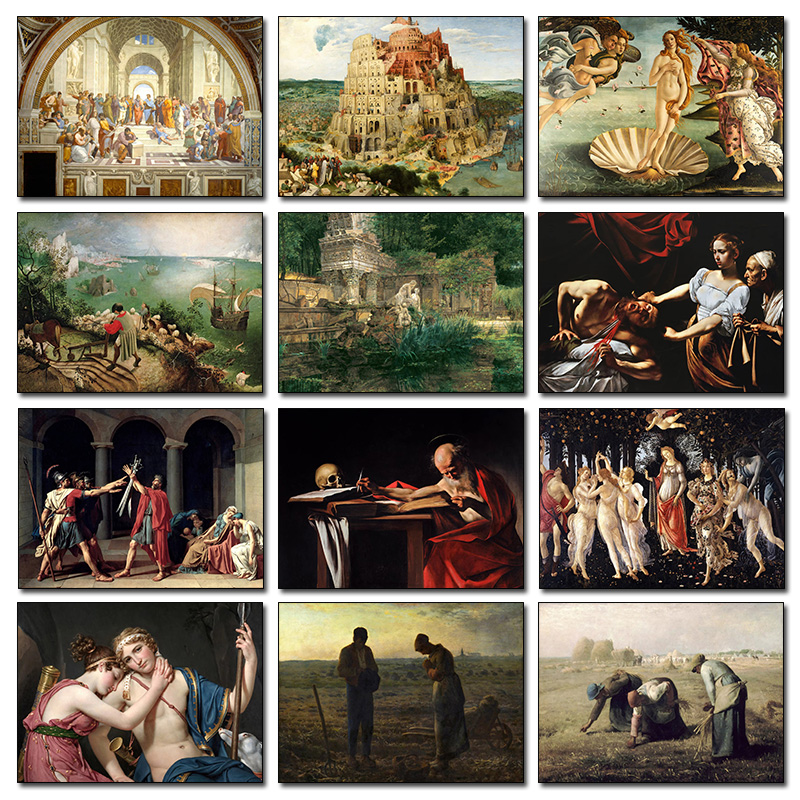Resin Art Wall - Pósteres e impresiones clásicos vintage del