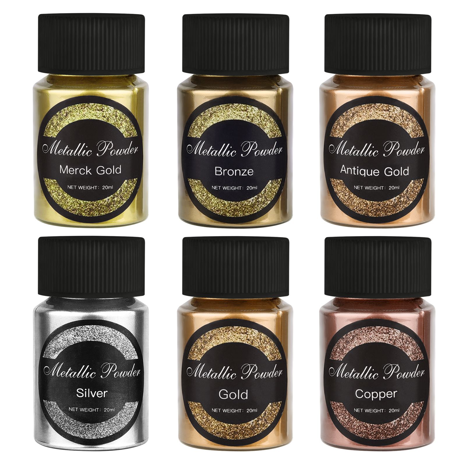Resin Color Paste - Polvo de brillo metálico para fabricación