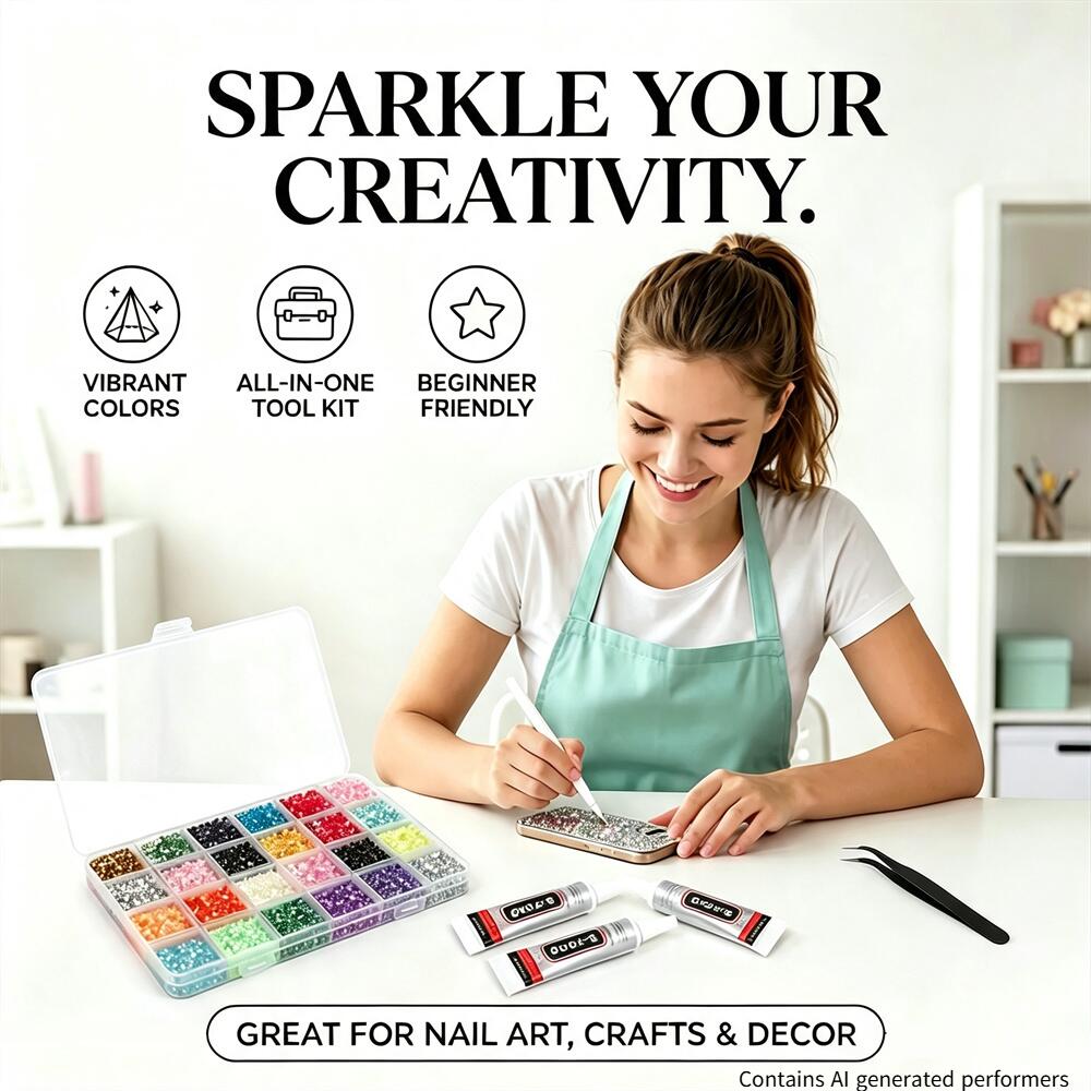 Resin Art Pen - Kit de Diamantes de Resina de