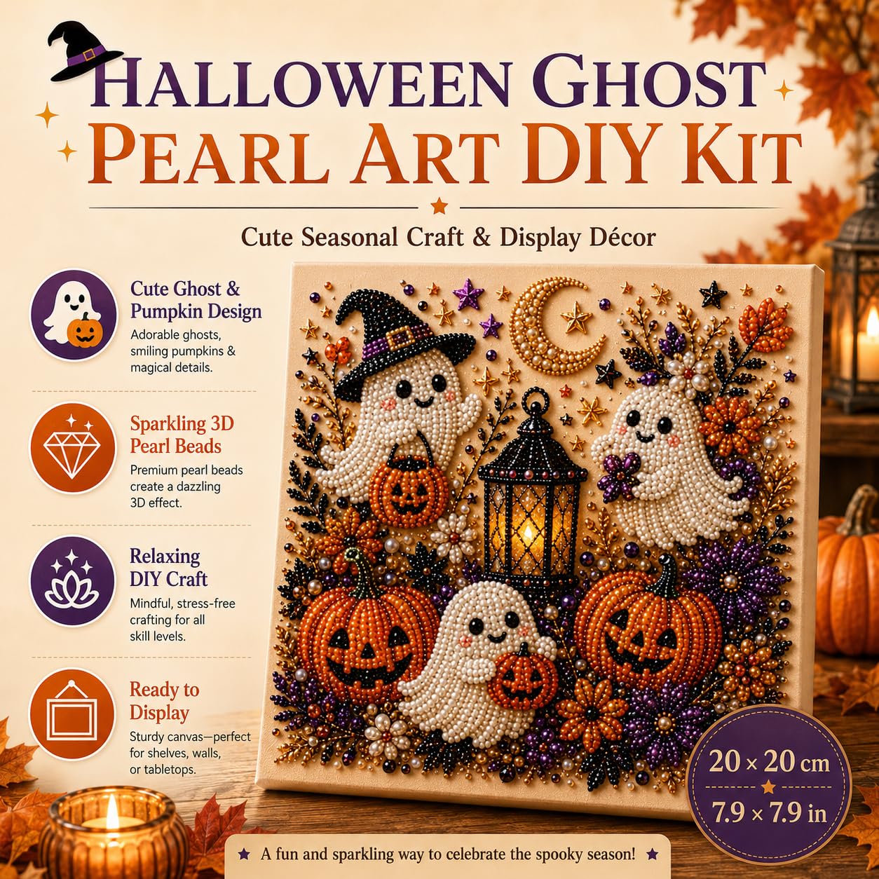 Kit de Arte de Perlas Fantasma - Resin Art Wall reseña y precio