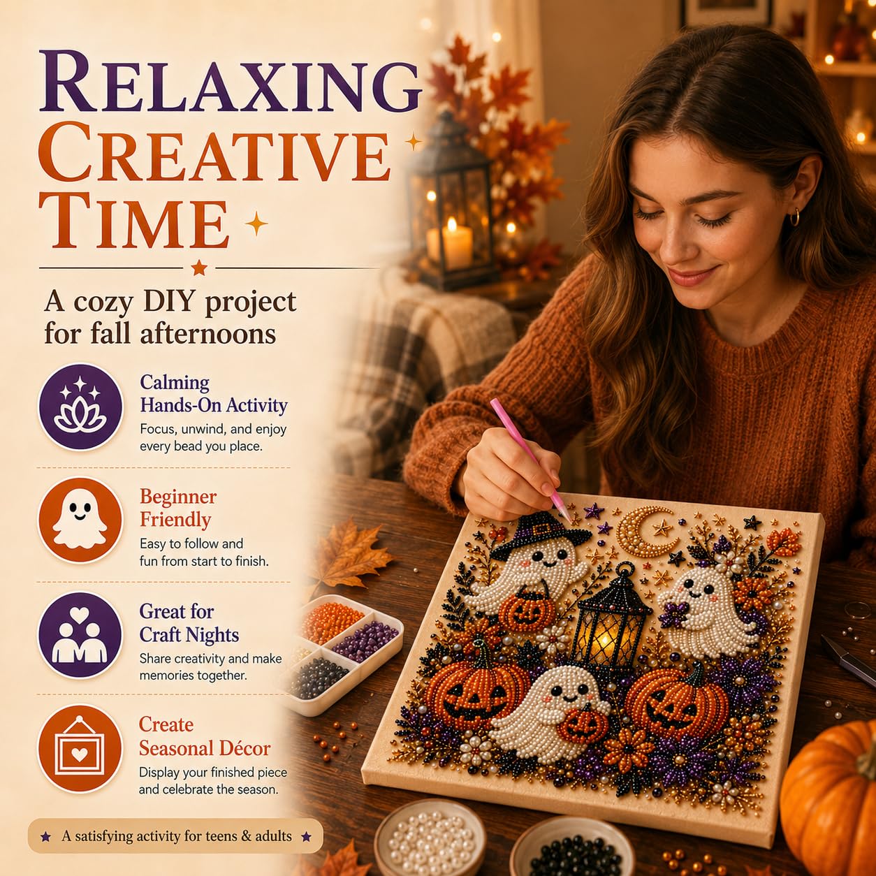 Kit de Arte de Perlas Fantasma - Resin Art Wall reseña y precio
