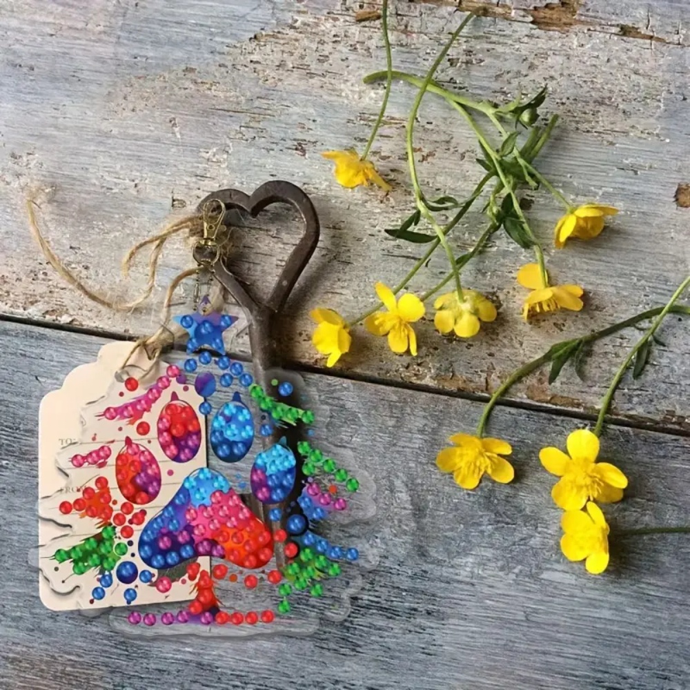 Juego de 6 llaveros de pintura - Resin Art Pen reseña y precio