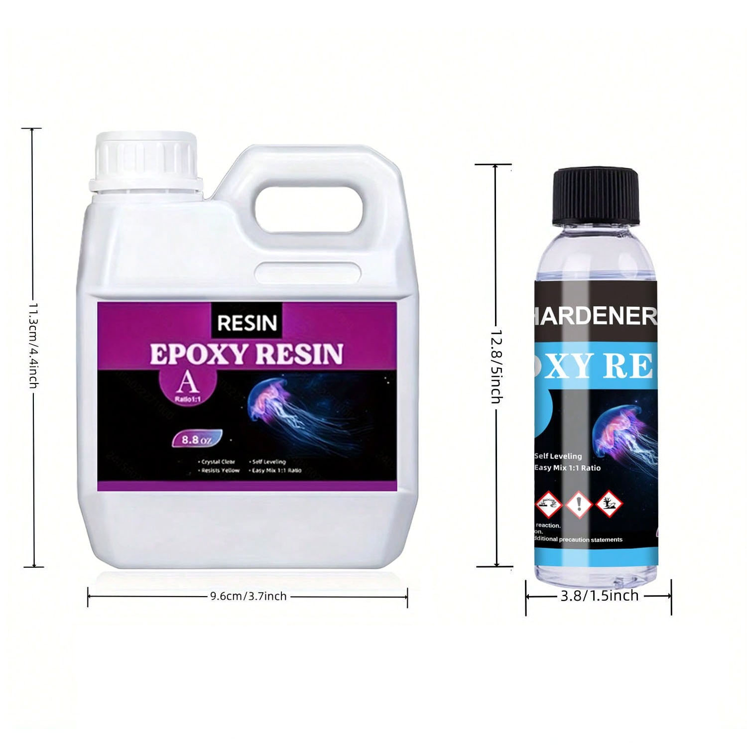 Kit de Resina Epoxi Transparen - Resin Art And Jewelry reseña y precio