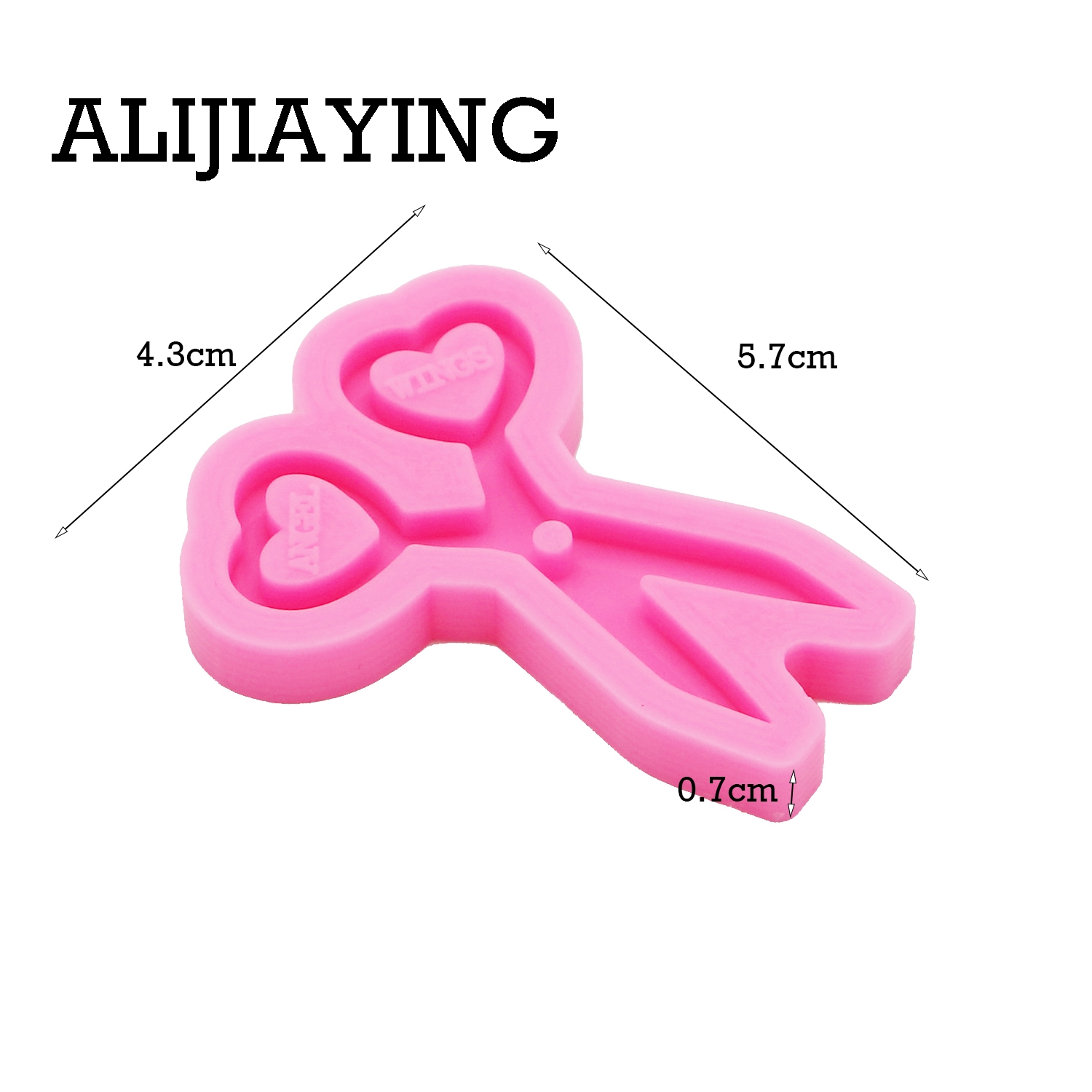 DY0263-mini tijeras artesanale - Resin Art Keychain Design reseña y precio