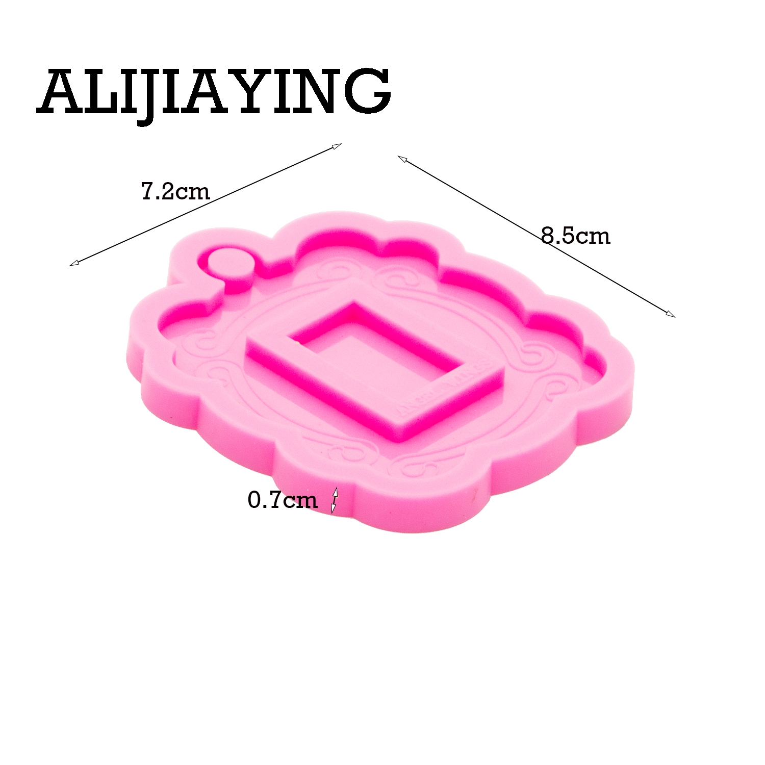 DY0262 Molde de silicona DIY d - Resin Art Keychain Design reseña y precio