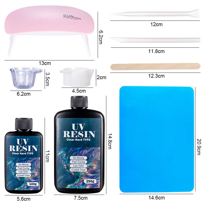 Kit de pegamento de resina UV  - Resin Art Jewellery reseña y precio