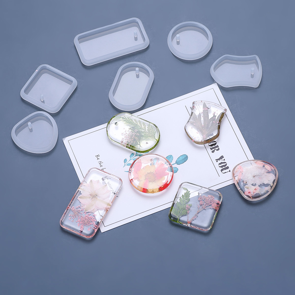 Juego de moldes de silicona pa - Resin Art Jewellery reseña y precio