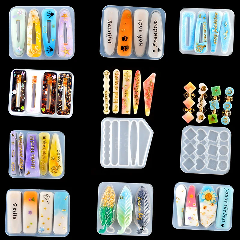 Clip de pelo de resina epoxi D - Resin Art Jewellery reseña y precio
