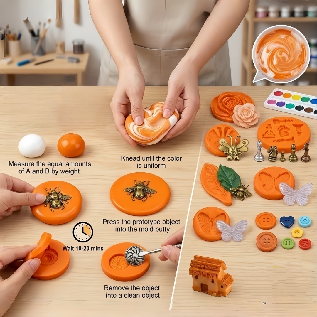 Kit de manualidades con masill - Resin Art And Craft reseña y precio