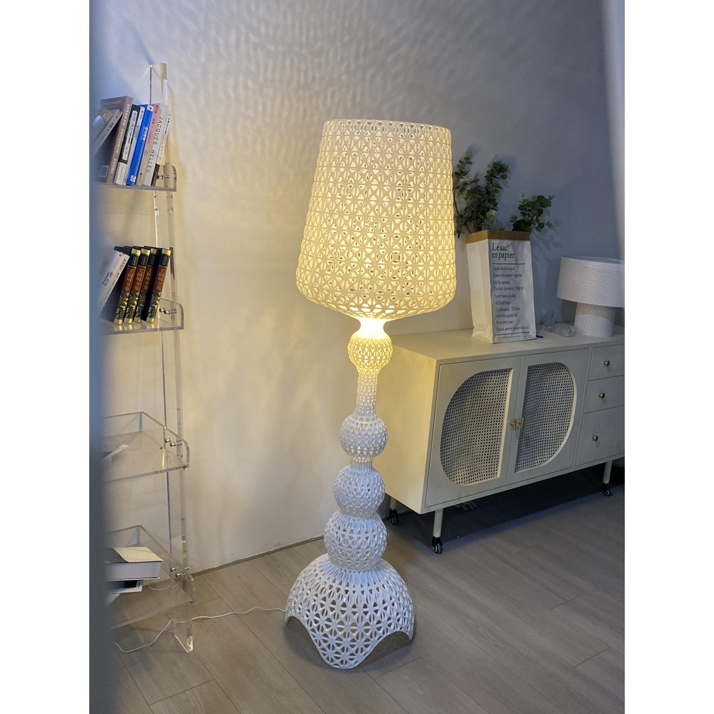 Lámpara de pie de instalación  - Resin Art Instagram reseña y precio