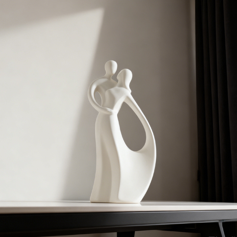 Escultura Nórdica de Cerámica  - Resin Art Gift For Wedding reseña y precio