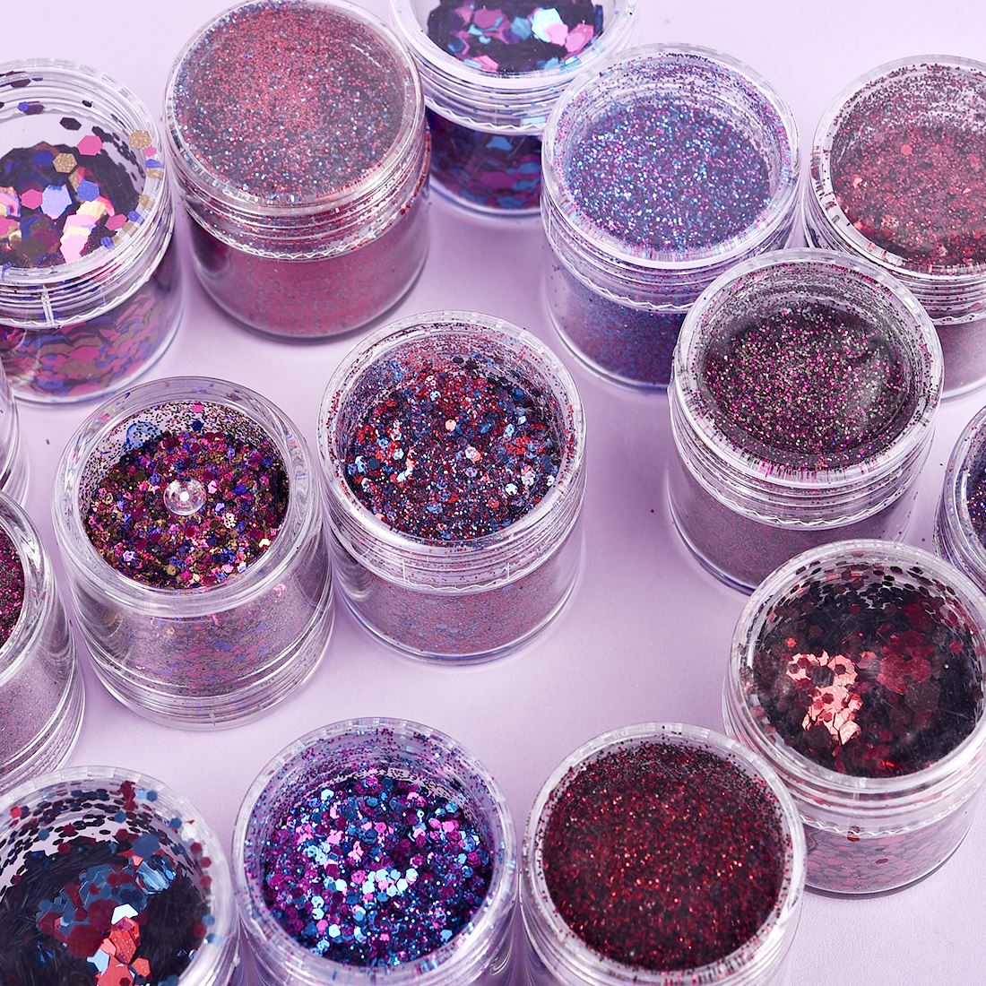 4/5 botellas de polvo de purpu - Resin Art And Jewelry reseña y precio