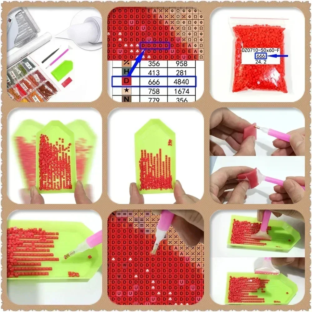 Kit de pintura de diamantes 5D - Resin Art For Beginners reseña y precio