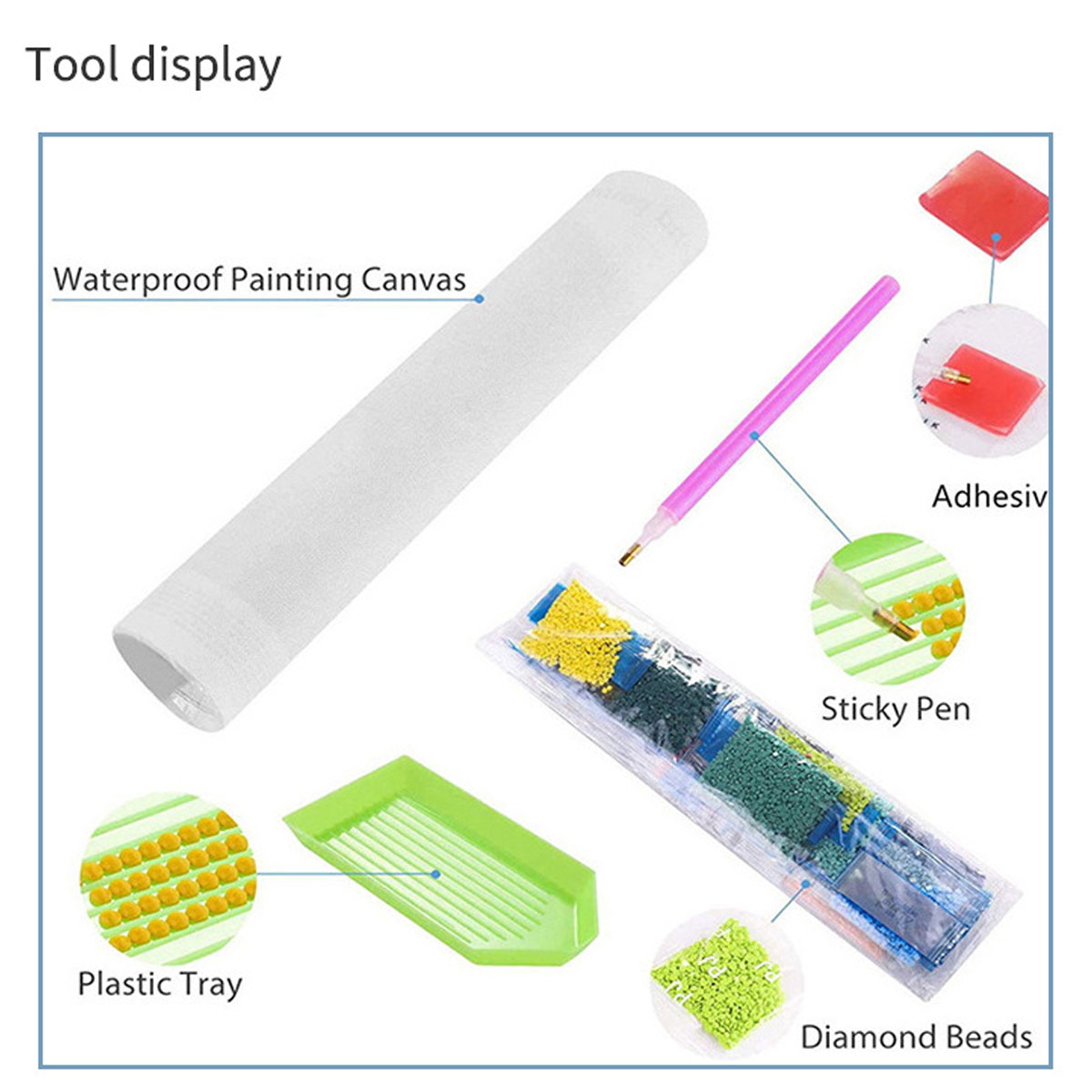 Kits de Pintura de Diamantes P - Resin Art Kit reseña y precio
