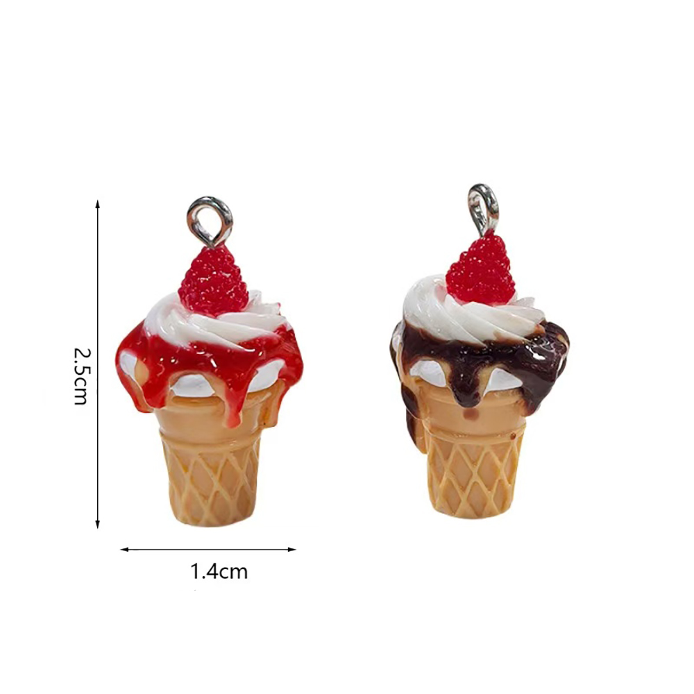 10 piezas de dijes de resina d - Resin Art Jewellery reseña y precio